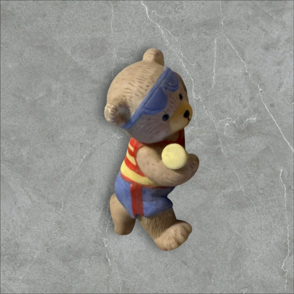 Vintage BC Bronson porcelain Bear Figurine